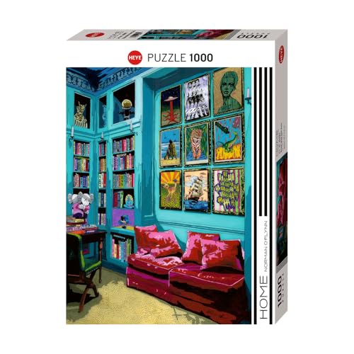 Room with Red Sofa: 1000 Teile von Heye