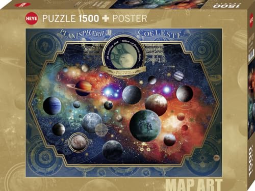 Space World Puzzle 1500 Teile von Heye
