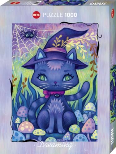 Witch Cat: 1000 Teile von Heye
