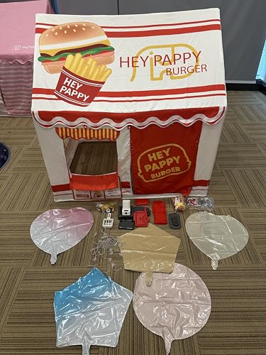 Spielhaus-Zelt, Niedliches Burge-Thema von Heypappy