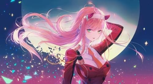 1000 Pcs,Japanese Animes Franxx,Bunt Unregelmäßiges Puzzle,Lernspielzeug Für Kinder Puzzle,Stressabbau-Spiel Für Erwachsene Kunstbild,Impossible Personalised Xd194Zs von HfmQuisutron