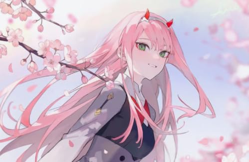 1000 Pcs,Japanese Animes Franxx,Bunt Unregelmäßiges Puzzle,Lernspielzeug Für Kinder Puzzle,Stressabbau-Spiel Für Erwachsene Kunstbild,Impossible Personalised Xd198Zs von HfmQuisutron