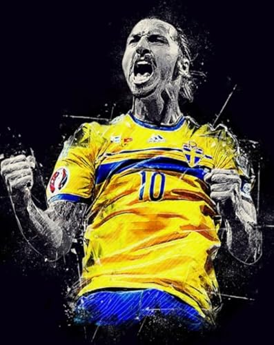 1000 Pcs Puzzles,Soccer Player Ibrahimovics Picture,Erwachsene Stressabbau Spiel Kunst Bild,Puzzle Spielzeug Für Kinder Ya202Qn von HfmQuisutron