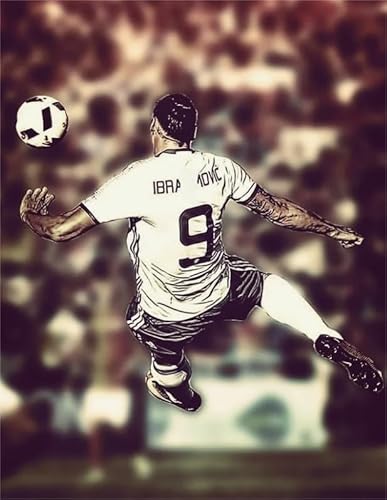 1000 Pcs Puzzles,Soccer Player Ibrahimovics Picture,Erwachsene Stressabbau Spiel Kunst Bild,Puzzle Spielzeug Für Kinder Ya206Qn von HfmQuisutron