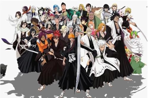 1000 Stück Puzzle - Japanese Animes Bleachs - Art Jigsaw - Kinderspielzeug Dekompressionsspiel Geschenk Zy87Qk von HfmQuisutron