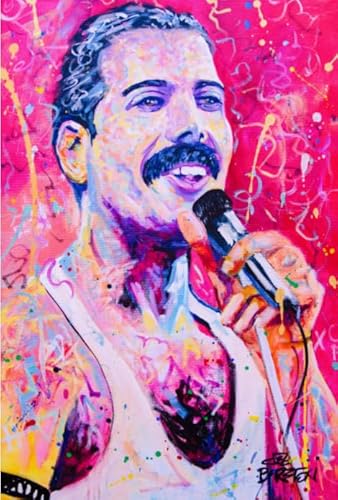 1000 Teile Puzzle,Queen.Band,Colourful Abstrakt Puzzle,Memory Spiels Für Erwachsenes,Familie Stressabbau Spiel Posters Toys Tr181Gf von HfmQuisutron