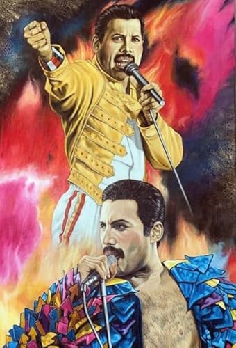 1000 Teile Puzzle,Queen.Band,Colourful Abstrakt Puzzle,Memory Spiels Für Erwachsenes,Familie Stressabbau Spiel Posters Toys Tr182Gf von HfmQuisutron