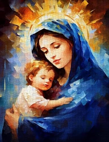 1000 Teile Puzzle,The Madonna Posters,Puzzle Kunst Bild,Colourful,Erwachsene Stressabbau Spiel Kunst Bild,Älteres Gedächtnis Cognition Spiels Tr151Gf von HfmQuisutron