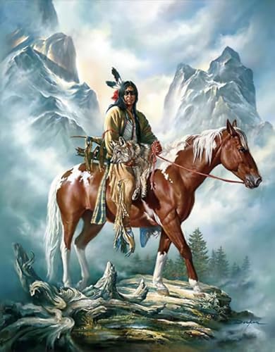 1000 Teile Puzzles,Aboriginals Indianss Abstract Posters,Erwachsene Puzzle Challenge Spiel,Erwachsene Stressabbau Spiel Kunst Bild Ya267Qn von HfmQuisutron