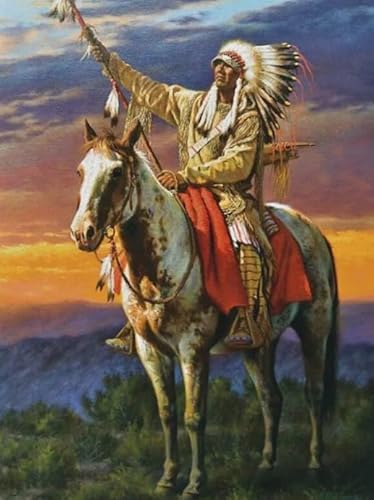 1000 Teile Puzzles,Aboriginals Indianss Abstract Posters,Erwachsene Puzzle Challenge Spiel,Erwachsene Stressabbau Spiel Kunst Bild Ya269Qn von HfmQuisutron