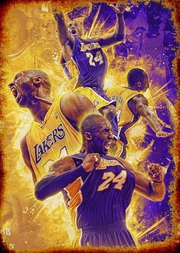 Basketball Player 24 Abstract Posters,1000 Teile Puzzles,Erwachsene Puzzle Challenge Spiel,Erwachsene Stressabbau Spiel Kunst Bild Ya186Qn von HfmQuisutron