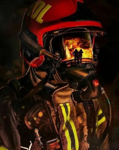 Firefighters Art Posters,Puzzles 1000 Teile,Memory Cognition Games,Stressabbau-Spiel Für Erwachsene, Kunstbild,Herausforderung,Puzzles Für Erwachsene Jq175Px von HfmQuisutron