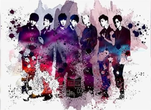 HfmQuisutron Puzzles 1000 Pcs,Korean Boyband Bang Bt S,Colourful,Jigsaw Art Poster Puzzle,Lehrreich Spielzeug for Erwachsene,Children's Lehrreich Spielzeug Fc659Pj HfmQuisutron Puzzles 1000 Pcs,Korean Boyband Bang Bt S,Colourful,Jigsaw Art Poster Puzzle,Lehrreich Spielzeug for Erwachsene,Children's Lehrreich Spielzeug Fc659Pj von HfmQuisutron