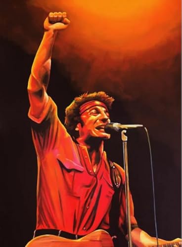 HfmQuisutron Puzzles 1000 Stück,Springsteen Colourful,Jigsaw Singer Puzzle Posters,Lehrreich Spiel for Erwachsene,Erwachsene Stressabbau Spiel Fc592Pj von HfmQuisutron