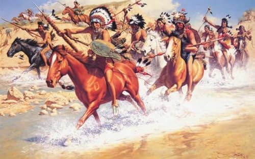 Indigenous Indianss Oil Painting,Puzzles Puzzle 1000 Teile,Retro Abstract Art Irregular Puzzles,Adult Stress Relief Game Art Picture, Lernspielzeug Für Kinder Zt254Qa Indigenous Indianss Oil Painting,Puzzles Puzzle 1000 Teile,Retro Abstract Art Irregular Puzzles,Adult Stress Relief Game Art Picture, Lernspielzeug Für Kinder Zt254Qa von HfmQuisutron