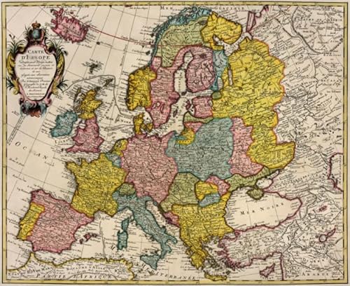 Puzzle 1000 Teile,Vintage Europes Map Art Poster Picture,Irregular Puzzles,Familie Stressabbau Lernspielzeug,Wand Kunst Decoration Ya101Qn Puzzle 1000 Teile,Vintage Europes Map Art Poster Picture,Irregular Puzzles,Familie Stressabbau Lernspielzeug,Wand Kunst Decoration Ya101Qn von HfmQuisutron