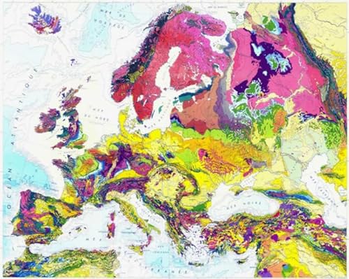 Puzzle 1000 Teile,Vintage Europes Map Art Poster Picture,Irregular Puzzles,Familie Stressabbau Lernspielzeug,Wand Kunst Decoration Ya99Qn Puzzle 1000 Teile,Vintage Europes Map Art Poster Picture,Irregular Puzzles,Familie Stressabbau Lernspielzeug,Wand Kunst Decoration Ya99Qn von HfmQuisutron