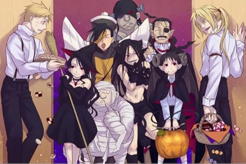 Puzzle 1000 Teile - Japanese Animes Fullmetal Alchemys - Jigsaw Art Poster- Kinder Pädagogisches Spielzeug Geschenk Zy135Qk Puzzle 1000 Teile - Japanese Animes Fullmetal Alchemys - Jigsaw Art Poster- Kinder Pädagogisches Spielzeug Geschenk Zy135Qk von HfmQuisutron