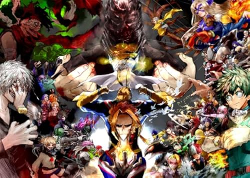 Puzzle 1000 Teile - Japanese Animes My Academias - Jigsaw Art Poster - Kinder Pädagogisches Spielzeug Geschenk Zy189Qk Puzzle 1000 Teile - Japanese Animes My Academias - Jigsaw Art Poster - Kinder Pädagogisches Spielzeug Geschenk Zy189Qk von HfmQuisutron
