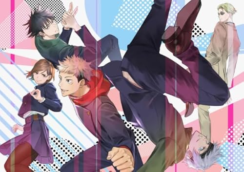 Puzzles 1000 Teile,Japanese Animes,Jujutsus Itadori Yuji Posters,Bunt,Puzzle Stressabbau-Spiel Für Erwachsene, Kunstbild,Lernspielzeug Für Kinder Jq166Px von HfmQuisutron