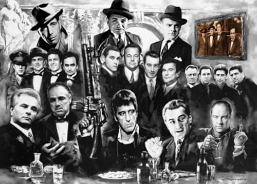 Puzzles 1000 Teiles,Godfathers Film,Unregelmäßiges Puzzle,Adult Family Memory Games,for The Elderly Educational Stationery Art Poster Ya103Qn Puzzles 1000 Teiles,Godfathers Film,Unregelmäßiges Puzzle,Adult Family Memory Games,for The Elderly Educational Stationery Art Poster Ya103Qn von HfmQuisutron