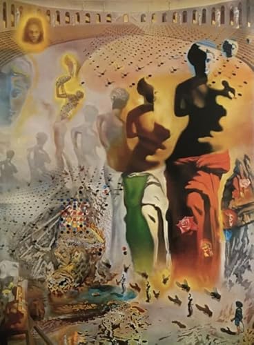Puzzles 1000 Teiles,Salvadors Abstract Art Oil Painting,Erwachsene Puzzle Challenge Spiel,Erwachsene Stressabbau Spiel Kunst Bild Ya460Qn von HfmQuisutron