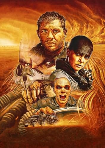 Retro Action Film Mad.M,Puzzle 1000 Teile Art,Abstract Posters,Erwachsene Stressabbau Spiel Kunst Bild,Puzzle Spielzeug Für Kinder Ya272Qn von HfmQuisutron
