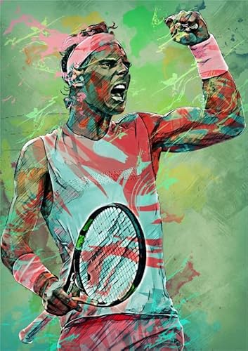 Tennis Player Abstrakte Kunst Posters,1000 Teile Puzzles,Colourful, Difficult,Wand Kunst Dekoration,Puzzles Puzzle Für Erwachsene Teenagers Zt210Qa Tennis Player Abstrakte Kunst Posters,1000 Teile Puzzles,Colourful, Difficult,Wand Kunst Dekoration,Puzzles Puzzle Für Erwachsene Teenagers Zt210Qa von HfmQuisutron