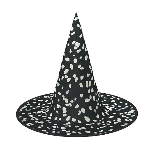 Faltbarer spitzer Hexenhut Halloween Party Halloween Weihnachten Geburtstag Spitzhut Spitzhut Schwarz 1 Stück von Hgvcse