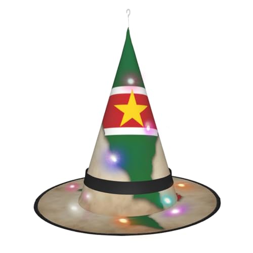 Hgvcse Halloween-Flagge, Map04, Hexenhut, Party, LED-Turm, Kostüm, Zubehör, Weihnachten, Geburtstag, faltbar, spitz Hgvcse Halloween-Flagge, Map04, Hexenhut, Party, LED-Turm, Kostüm, Zubehör, Weihnachten, Geburtstag, faltbar, spitz von Hgvcse