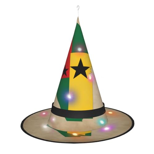Hgvcse Halloween-Karte mit zwei schwarzen Sternen, Hexenhut, Party, LED-Kurm, Kostüm, Zubehör, Weihnachten, Geburtstag, faltbar, spitz Hgvcse Halloween-Karte mit zwei schwarzen Sternen, Hexenhut, Party, LED-Kurm, Kostüm, Zubehör, Weihnachten, Geburtstag, faltbar, spitz von Hgvcse