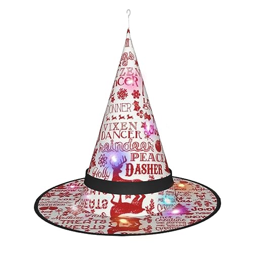 Hgvcse Halloweenanimal Wilderness Bär Hirsch Hexenhut Party Led Steeple Top Kostüm Zubehör Weihnachten Geburtstag Faltbar Spitz Hgvcse Halloweenanimal Wilderness Bär Hirsch Hexenhut Party Led Steeple Top Kostüm Zubehör Weihnachten Geburtstag Faltbar Spitz von Hgvcse