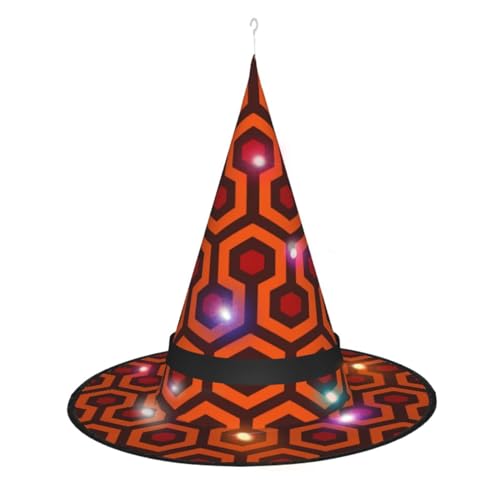 Hgvcse Halloweenshining Overlook Hexenhut Party Led Steeple Top Kostüm Zubehör Weihnachten Geburtstag Faltbar Spitz Hgvcse Halloweenshining Overlook Hexenhut Party Led Steeple Top Kostüm Zubehör Weihnachten Geburtstag Faltbar Spitz von Hgvcse