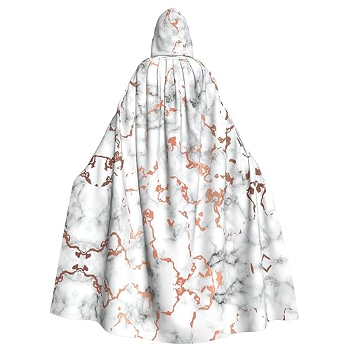 Uni-Marmor-Textur, Kupferspritzer, Kapuzenumhang, Umhang für Halloween, Cosplay, Ritter, Goths, seltsame Kleidung von Hgvcse