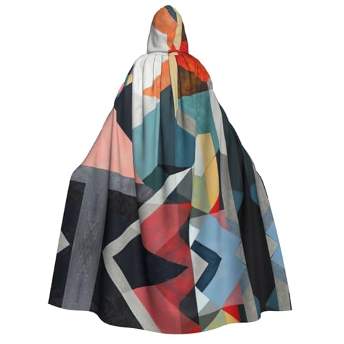 Uni abstrakter geometrischer Kapuzenumhang für Halloween, Cosplay, Kostüme, Ritter, Goths, seltsame Kleidung Uni abstrakter geometrischer Kapuzenumhang für Halloween, Cosplay, Kostüme, Ritter, Goths, seltsame Kleidung von Hgvcse