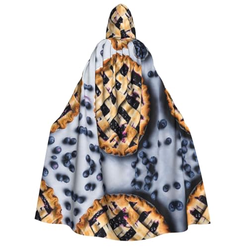 Unisexblueberry Pie 01 Kapuzenumhang Umhang Halloween Cosplay Kostüme Ritter Goth's seltsame Kleidung Robe von Hgvcse