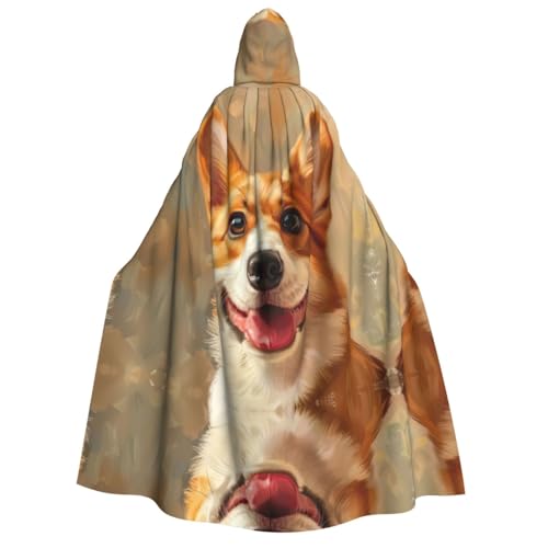 Unisexcute Corgi Kapuzenumhang für Halloween, Cosplay, Ritter, Goths, seltsame Kleidung Unisexcute Corgi Kapuzenumhang für Halloween, Cosplay, Ritter, Goths, seltsame Kleidung von Hgvcse
