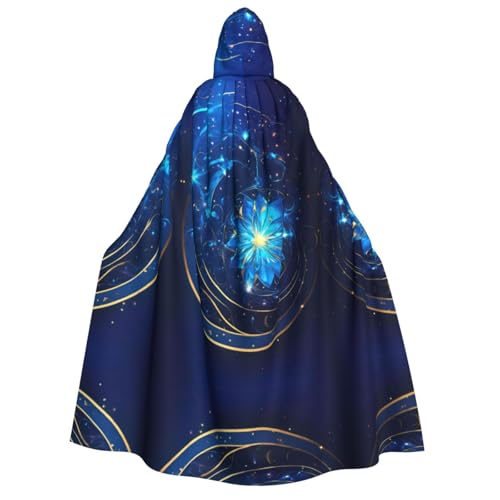 Unisexdaisy Blumen Kapuzenumhang Umhang Halloween Cosplay Kostüme Ritter Goth's seltsame Kleidung Robe von Hgvcse
