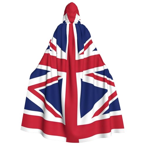 Unisexuk Umhang mit Kapuze, Umhang mit Flagge, Halloween, Cosplay, Ritter, Goths, seltsame Kleidung von Hgvcse