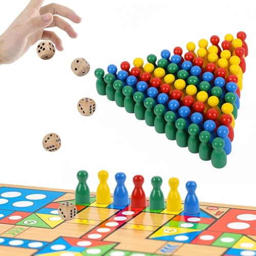 HhBdy 160 Stück Spielfiguren für Brettspiele Bunte Spielfiguren Bunte Halmakegel Holzpuppen Spielfiguren Spielfiguren aus Holz für Brettspiele 5 Würfel aus Holz für 1 Aufbewahrungstasche HhBdy 160 Stück Spielfiguren für Brettspiele Bunte Spielfiguren Bunte Halmakegel Holzpuppen Spielfiguren Spielfiguren aus Holz für Brettspiele 5 Würfel aus Holz für 1 Aufbewahrungstasche von HhBdy