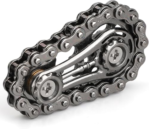 Zahnräder Fidget Kette, Fidget Chain Toys, Montage Fidget Spinner Ring Spielzeug für Kinder Erwachsene, Fahrradkette Fidget Spielzeug für EDC Neuheit zum Stressabbau, Goodie Bag Stuffer Geschenk Zahnräder Fidget Kette, Fidget Chain Toys, Montage Fidget Spinner Ring Spielzeug für Kinder Erwachsene, Fahrradkette Fidget Spielzeug für EDC Neuheit zum Stressabbau, Goodie Bag Stuffer Geschenk von HhBdy