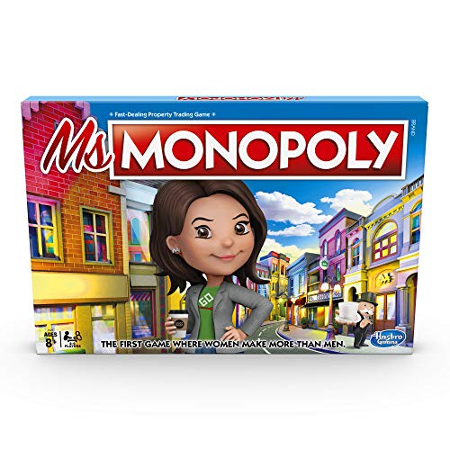 MS. Monopoly Board Game; First Game Where Women Make More Than Men; Features Inventions by Women; Game for Families and Kids Ages 8 and up von HiCollections