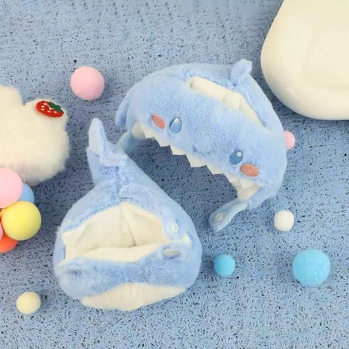 HiOKOU Kleidung für Labubu 17 cm Zubehör Anzug niedliche Kleidung für Labubu-Verkleidungen im Tierstil (Hai) von HiOKOU