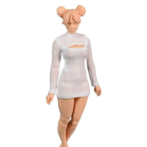 HiPlay 1/12 Rough Stripe Dress Split Sweater Weiß Kleidung Zubehör für 6" Figur HiPlay 1/12 Rough Stripe Dress Split Sweater Weiß Kleidung Zubehör für 6" Figur von HiPlay