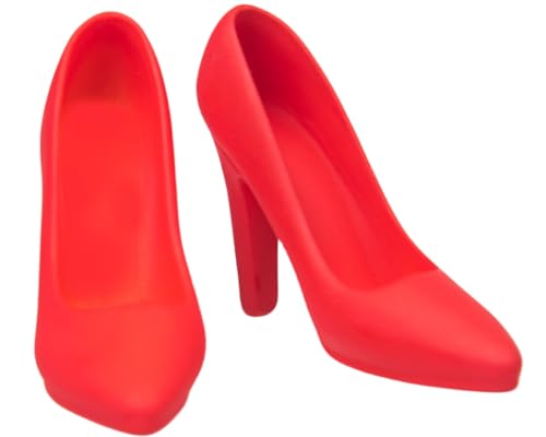 HiPlay 1/12 Scale Action Figure Accessory: Red High Heels Model for 6-inch Miniature Collectible Figure TYM136E von HiPlay