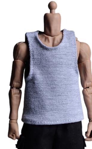 HiPlay 1/12 Scale Figure Doll Clothes: Gray Vest for 6-inch Collectible Action Figure AT2022015C2 von HiPlay