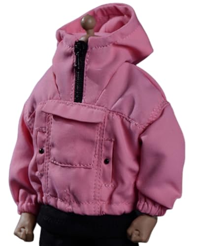 HiPlay 1/12 Scale Figure Doll Clothes: Pink Storm Jacket for 6-inch Collectible Action Figure (AT202203A Pink) von HiPlay