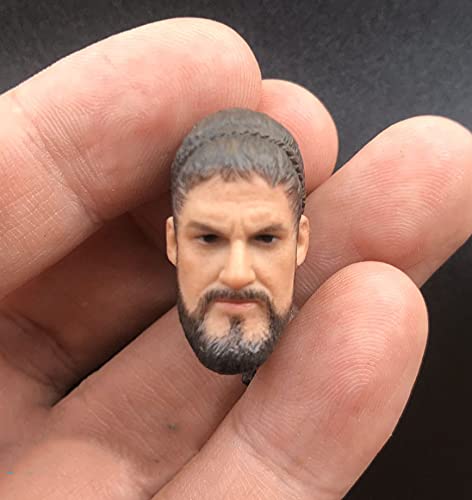 HiPlay 1/12 Scale Male Figure Head Sculpt, Handsome Men Tough Guy, Doll Head for 12" Action Figure Phicen, TBLeague HS053(H) von HiPlay
