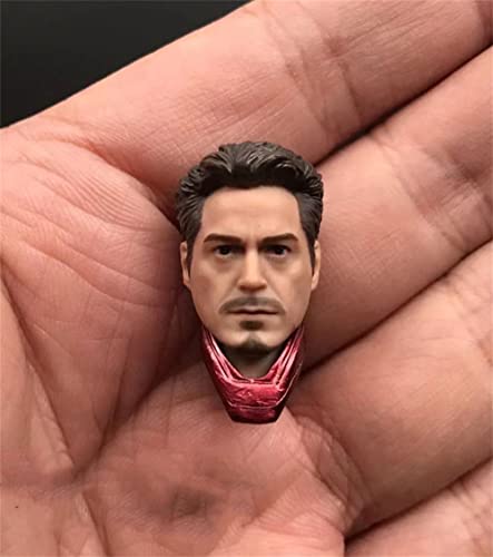 HiPlay 1/12 Scale Male Figure Head Sculpt, Handsome Men Tough Guy, Doll Head for 6" Action Figure Phicen, TBLeague HS205(E) von HiPlay