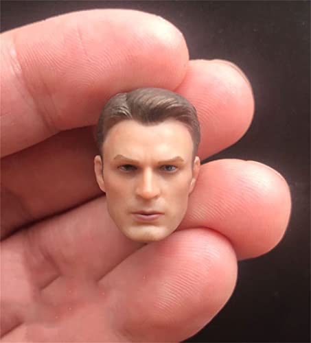 HiPlay 1/12 Scale Male Figure Head Sculpt, Handsome Men Tough Guy, Doll Head for 6" Action Figure Phicen, TBLeague HS205(H) von HiPlay